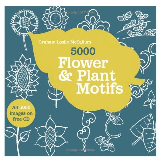 5000 Flower and Plant Motifs, Cover