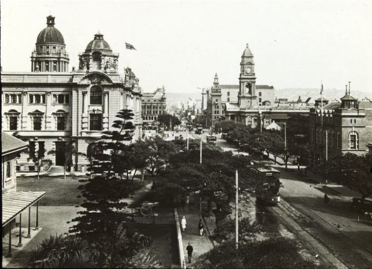 Lovely view down West Street, Durban