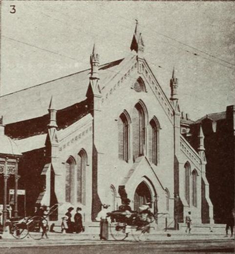 Methodist Church, West Street, 1911, durban. This church was demolished when the congregation moved to their new church at the corner of Smith and Aliwal Street, Durban