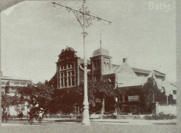 The Durban Baths, West Street, Durban, 1911