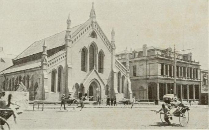 The Methodist Church and Standard Bank, West Street, Durban, 1903