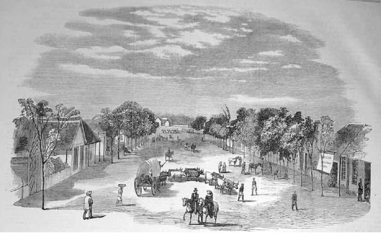 West Street, Durban, 1857. v