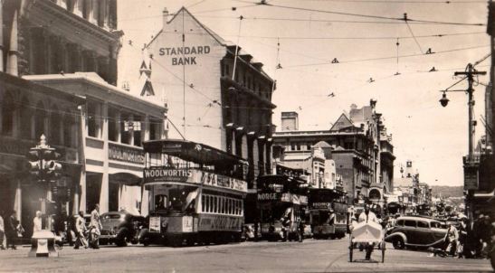 West Street, Durban, Natal, 1950's
