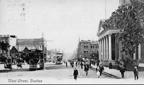 West Street, Old Town Hall and Durbanites