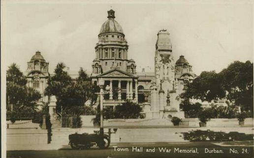 Durban Town Hall and War Memorial, Gardiner Street