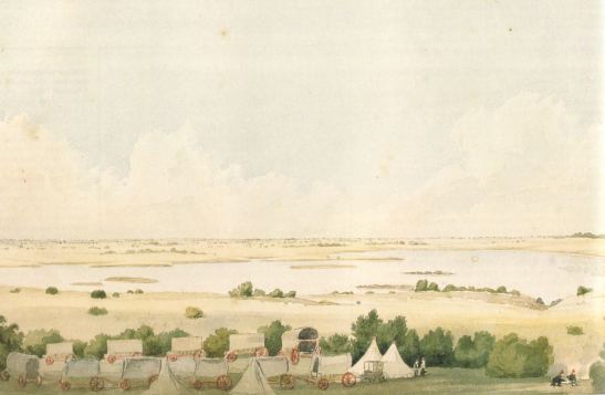 Charles Bell, 1835, The Great Choai, wagon, laager, kuruman