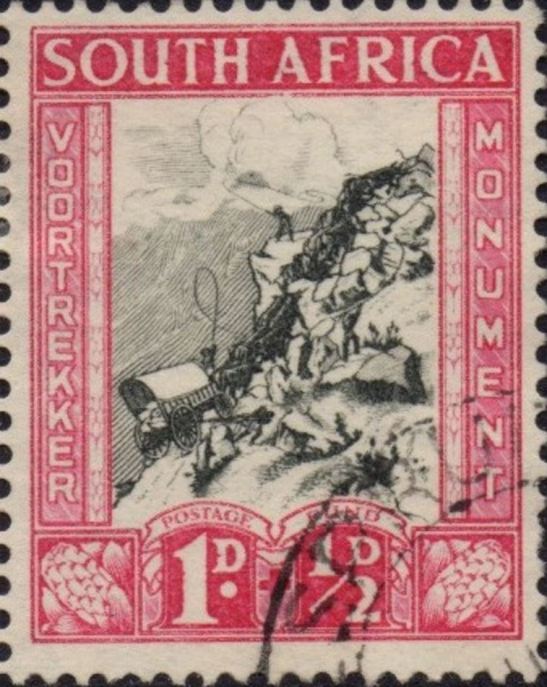 Cradock Pass, stamp, wagon
