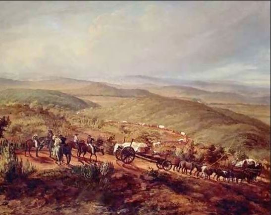 Wagon. Near Sidbury, Cape Colony, Thomas Baines